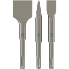 Bosch PRO 3 Piece SDS Plus Stubby Chisel Set