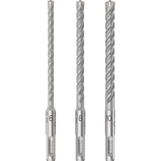 Bosch PRO 3 Piece SDS Plus 5X Drill Bit Set