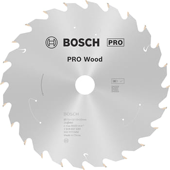 Bosch PRO Cordless Wood Cutting Circular Saw Blade