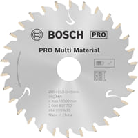 Bosch PRO Cordless Multi Material Cutting Circular Saw Blade 