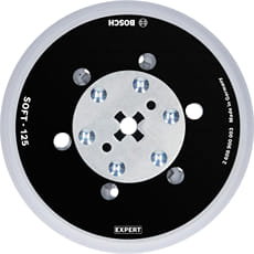 Bosch EXPERT Multihole Soft Backing Pads Universal 125mm