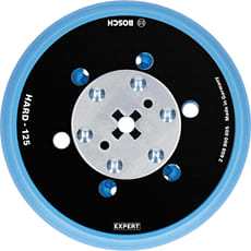 Bosch EXPERT Multihole Hard Backing Pads Universal 125mm