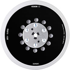 Bosch EXPERT Multihole Soft Backing Pads Universal 150mm