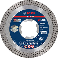 Bosch EXPERT X Lock Best Diamond Cutting Disc for Hard Ceramics