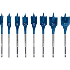 Bosch EXPERT 8 Piece Self Cut Speed Spade Drill Bit Set