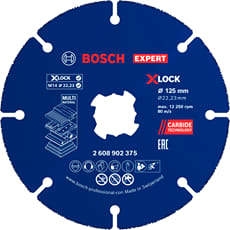 Bosch EXPERT X Lock Carbide Multi Material Cutting Disc