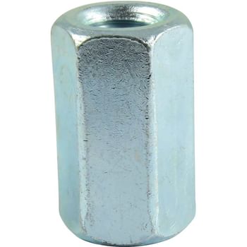 Hex Connector Nuts Bright Zinc Plated