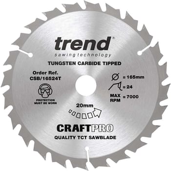Trend CRAFTPRO Wood Cutting Cordless Saw Blade