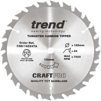 Trend CRAFTPRO Wood Cutting Cordless Saw Blade