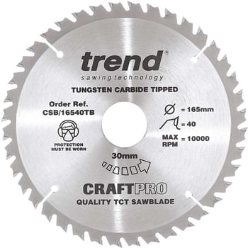 Trend CRAFTPRO Wood Cutting Cordless Saw Blade