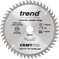 Trend CRAFTPRO Wood Cutting Saw Blade