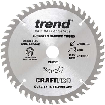 Trend CRAFTPRO Wood Cutting Saw Blade