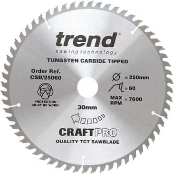 Trend CRAFTPRO Non Stick Wood Cutting Saw Blade