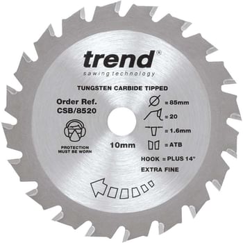 Trend CRAFTPRO Wood Cutting Saw Blade