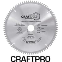 Trend CRAFTPRO Aluminium and Plastic Cutting Saw Blade 