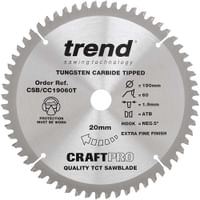 Trend Craft Anti Kickback Thin Kerf Circular Saw Blade