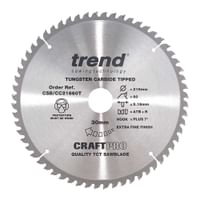 Trend Craft Anti Kickback Thin Kerf Circular Saw Blade
