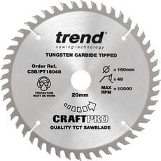 Trend CRAFTPRO Panel Trimming Plunge Saw Blade Trend CRAFTPRO Panel Trimming Plunge Saw Blade