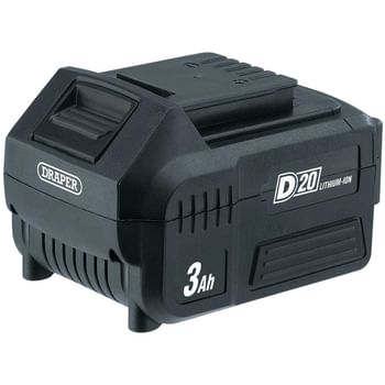 Draper D20 20v Cordless Lithium Ion Battery 3ah