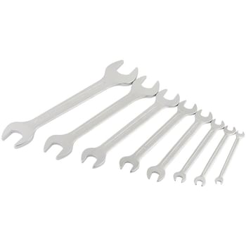 Elora 8 Piece Long Open End Spanner Set Imperial