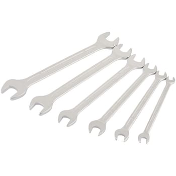 Elora 6 Piece Long Open End Spanner Set