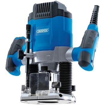 Draper R8/1200D Variable Speed 1/4" Plunge Router