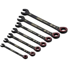 Draper Expert Hi Torq 7 Piece Reversible Ratchet Combination Spanner Set
