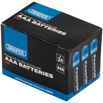 Draper Powerup Ultra Alkaline AAA Batteries