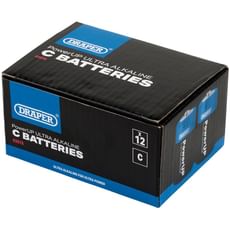 Draper Powerup Ultra Alkaline C Cell Batteries