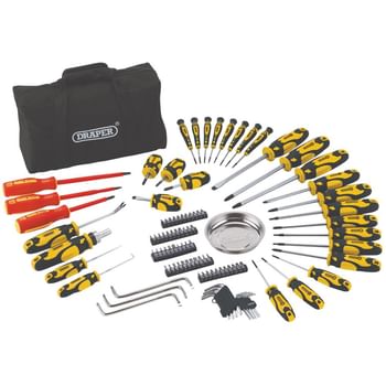 Draper 100 Piece Screwdriver and Bit Set