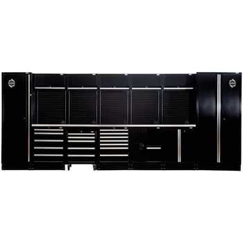 Bunker 25 Piece Stainless Steel Worktop Modular Storage System