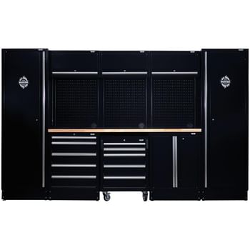 Bunker 16 Piece Hardwood Worktop Modular Storage System