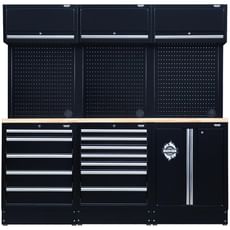 Bunker Hardwood Worktop Modular Storage System