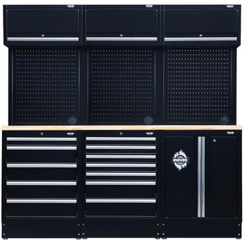 Bunker Hardwood Worktop Modular Storage System