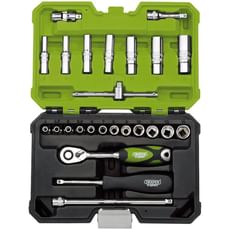 Draper Expert 25 Piece 1/4" Drive Socket Set Metric