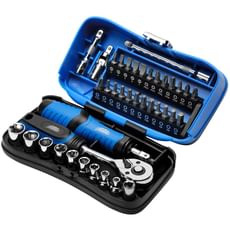 Draper Expert 39 Piece 1/4" Drive Socket and Screwdriver Bit Set