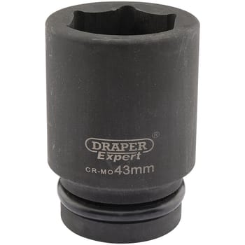 Draper Expert 1" Drive Deep Hexagon Impact Socket Metric