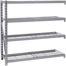Draper Expert Heavy Duty Steel 4 Shelf Racking Extension Unit