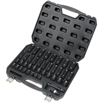 Draper Hi TORQ 40 Piece 1/2" Drive Hexagon Impact Socket Set