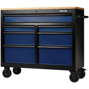 Bunker 7 Drawer Workbench Tool Roller Cabinet