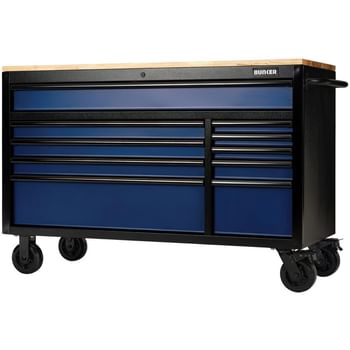 Bunker 10 Drawer Workbench Tool Roller Cabinet