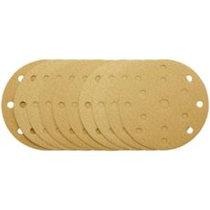 Draper Gold Hook and Loop Sanding Discs 150mm