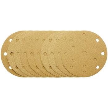 Draper Gold Hook and Loop Sanding Discs 150mm