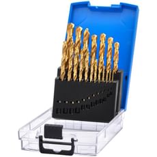 Draper 19 Piece HSS TiN Drill Bit Set