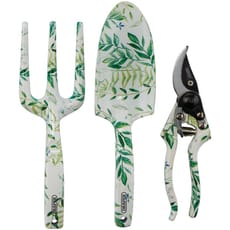 Draper 3 Piece Floral Pattern Garden Tool Set