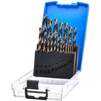 Draper 19 Piece HSS Turbo Titanium Drill Bit Set
