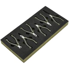 Draper Expert 6 Piece Mini Pliers Set in Foam Tray
