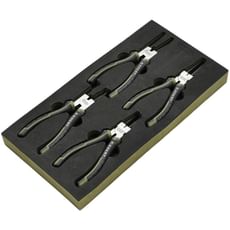 Draper Expert 4 Piece Circlip Pliers Set in Foam Tray