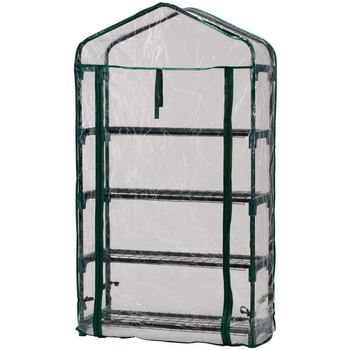 Draper 4 Tier Portable PVC Greenhouse