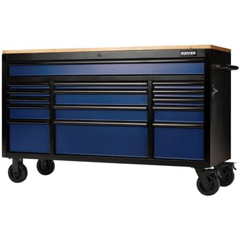 Bunker 15 Drawer Workbench Tool Roller Cabinet